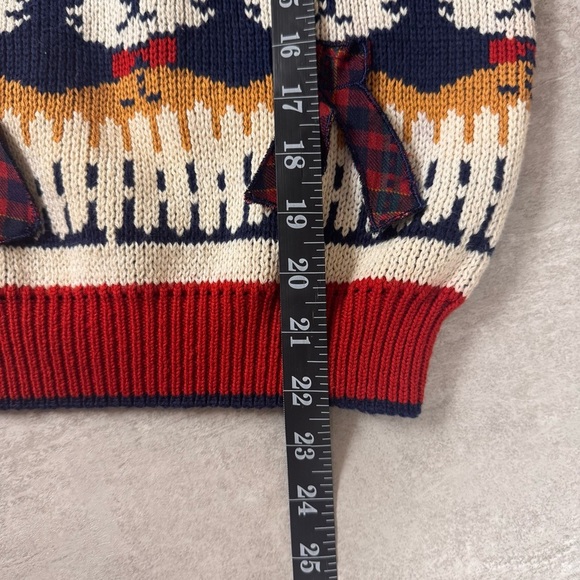 VTG Crazy Cat Lady Bear Ugly Holiday Sweater Cottage Core Festive - Picture 13 of 13